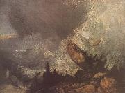 J.M.W. Turner The Fall of an Avalanche in the Grison Germany oil painting artist